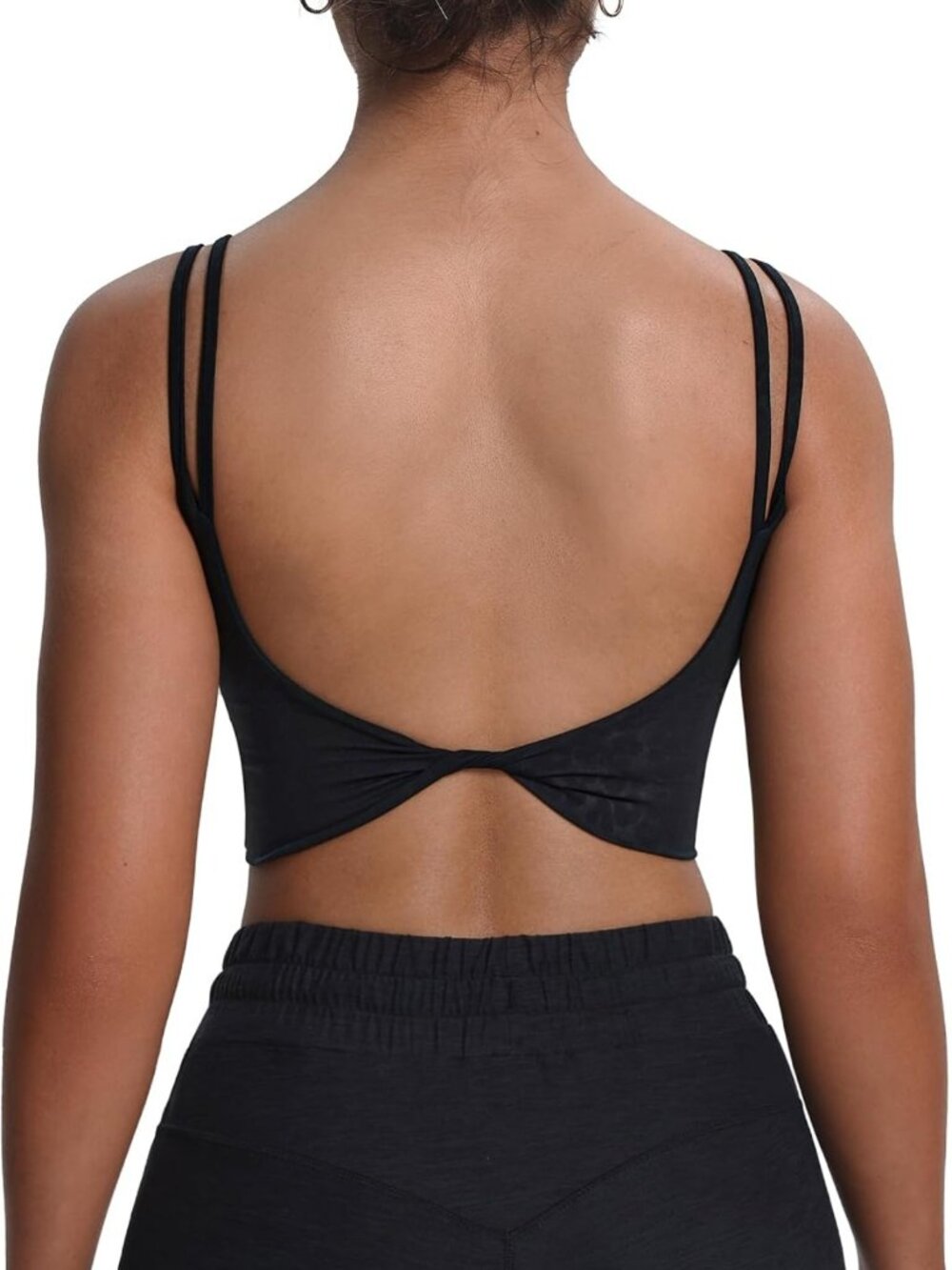 Twist Back Cami Bra - Stylish, Supportive, and Comfortable Activewear Top